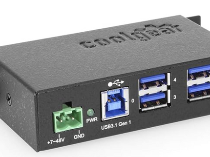 4 Port USB Powered HUB w/ESD Surge Protection