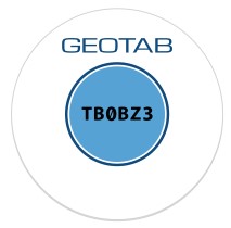 Geotab NFC Sticker Driver ID Tag