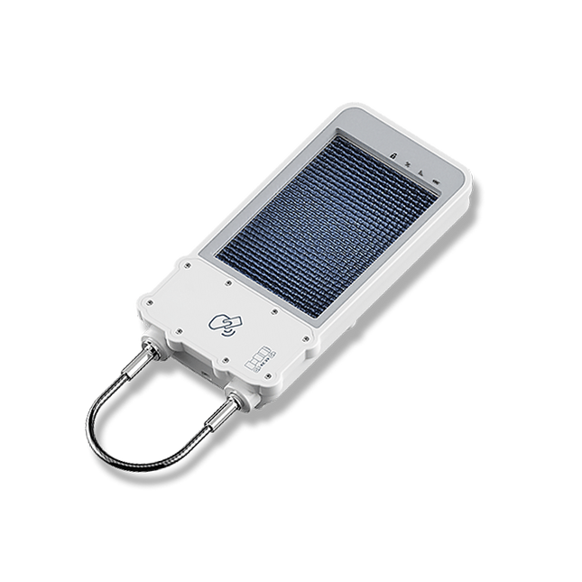 Cargo Lock | Solar Powered Rechargeable | 4G LTE CAT-M1 & NB-IOT | IP67 | 14400mAh Battery
