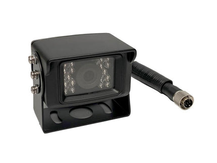 Frame Mount, 120 FOV, CVBS, IR LED, 6p mini-din, Non Mirror, Black, IP 68K Waterproof