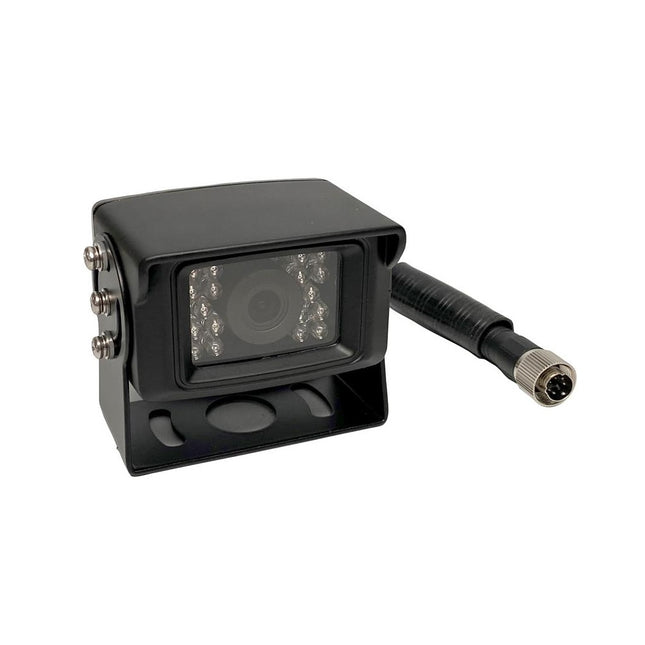 Frame Mount, 120 FOV, CVBS, IR LED, 6p mini-din, Non Mirror, Black, IP 68K Waterproof