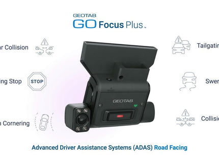 Geotab GO Focus Plus AI Dual Dash Camera