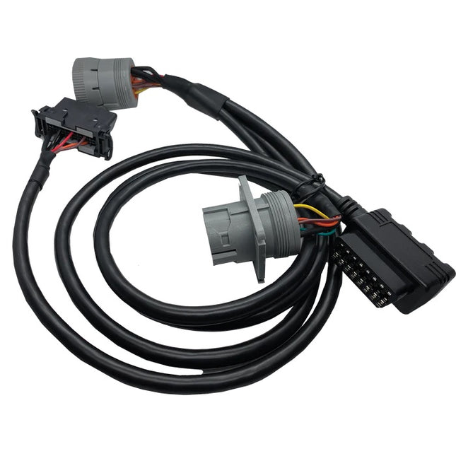4-Way (2 6-Pin and 2 OBD) Harness with Universal 6 Pin Mounting Kit