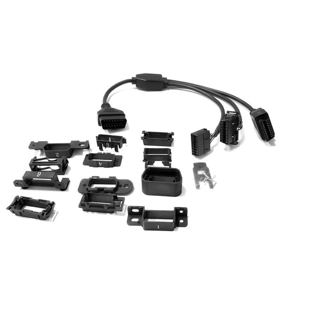 4-Way 16 Pin OBD Harness with Universal OBD Mounting Kit