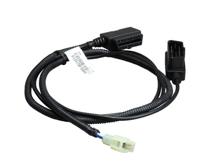 OBDII harness for GO devices includes special vehicle connector to receive engine data from Mitsubis
