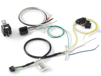 Starter inhibit harness for the Geotab Keyless solution. Specifically, for use with IOX-KEYLESS vers