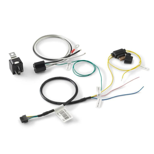 Starter inhibit harness for the Geotab Keyless solution. Specifically, for use with IOX-KEYLESS vers