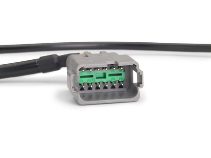 Geotab 12-pin harness for GO RUGGED device installation in Komatsu vehicles