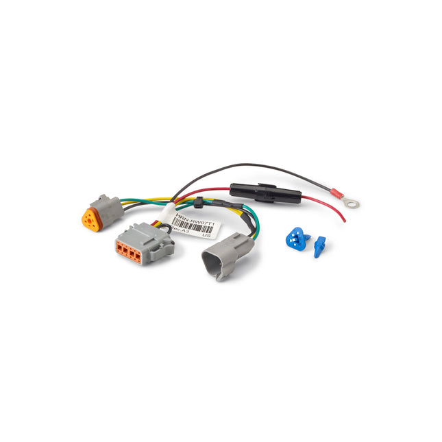 Tri-pin connector harness for vehicles without diagnostic ports (off-road vehicles only). Requires a