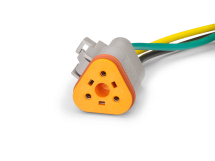 Tri-pin connector harness for vehicles without diagnostic ports (off-road vehicles only). Requires a
