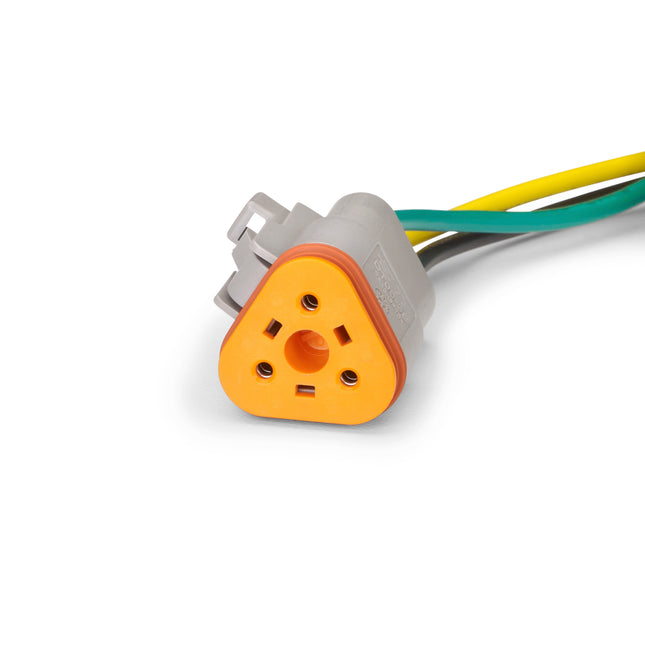 Tri-pin connector harness for vehicles without diagnostic ports (off-road vehicles only). Requires a